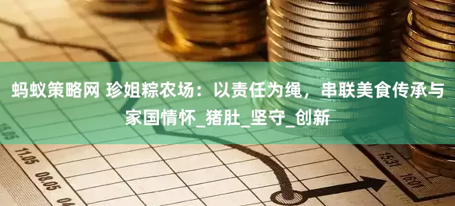 蚂蚁策略网 珍姐粽农场：以责任为绳，串联美食传承与家国情怀_猪肚_坚守_创新